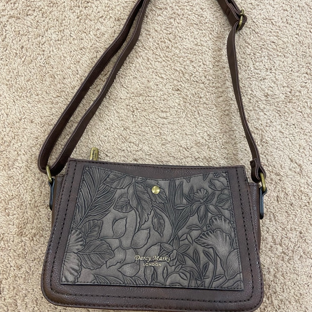 Brown Floral Women's Bag